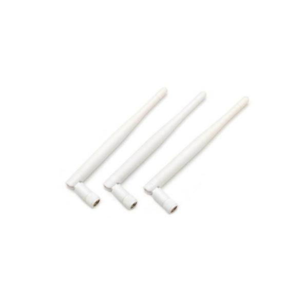 White Omni Directional Antenna External WiFi 2.4GHz 3DBI Dual Band RP SMA Connector