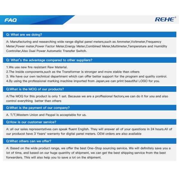 Single Phase Digital New Type  LED Reactive Power Meter 48*48MM digital vu meter