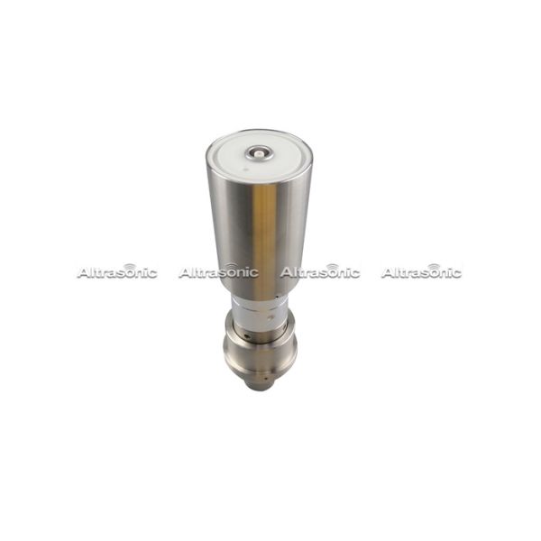 20 Khz Ultrasonic Welding Transducer With Steel Booster Replacement Rinco Type