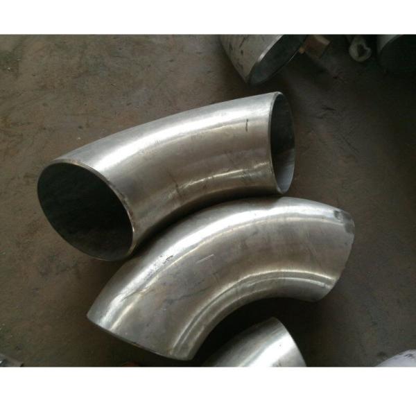 Rayon de garnitures soudées bout à bout d'ASTM A403 WP321/H long coude de 90 degrés