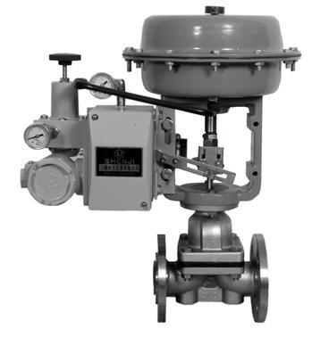 Light And Compact Pneumatic Diaphragm Control Valve Corrosion Resistant