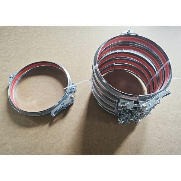 180mm Heavy Duty Pipe Clamps Conveying Steel Pipework Systems