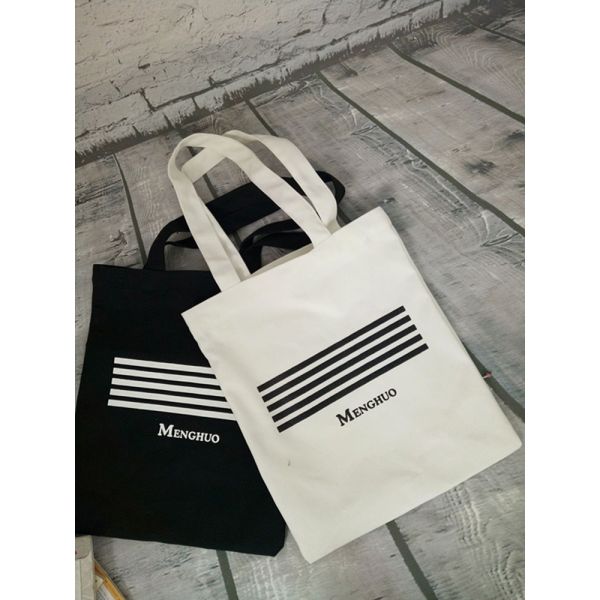 Factory price high quality  6oz 8oz 10oz 12oz   canvas shopping  bag  cotton  tote reusable handbag kids school bag