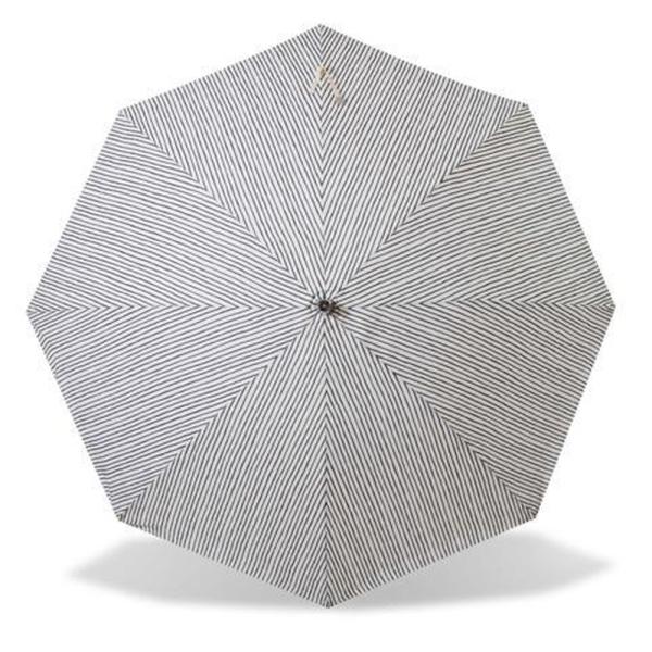 1.8 M Wooden Luxury Windproof Beach Umbrella With Tassels Parasol Pagoda Hawaii Striped Tassel