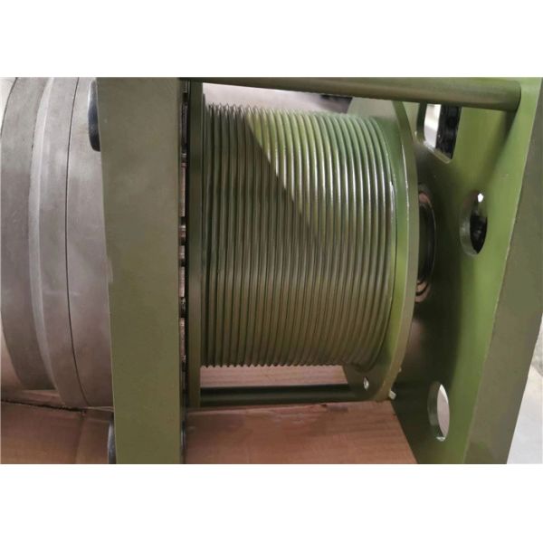 IP54 Manual Control Hydraulic Crane Winch Painting Galvanizing High Efficiency