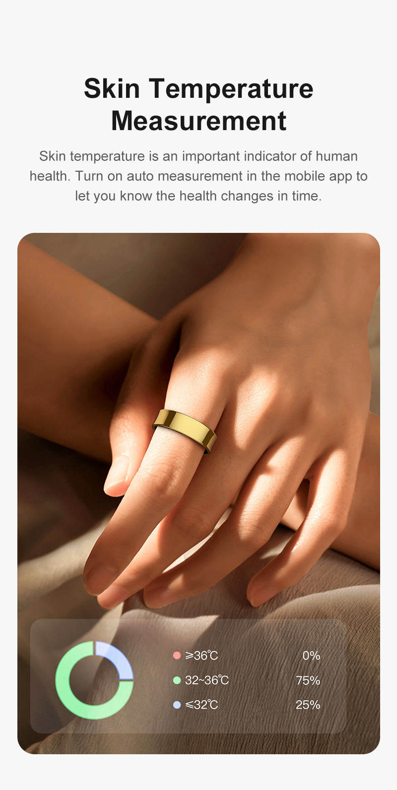 Eraysun Ours Smart Rings Waterproof Women R09 Fitness Tracker Pressure Remote Control Health 2025 Smart Ring for Men