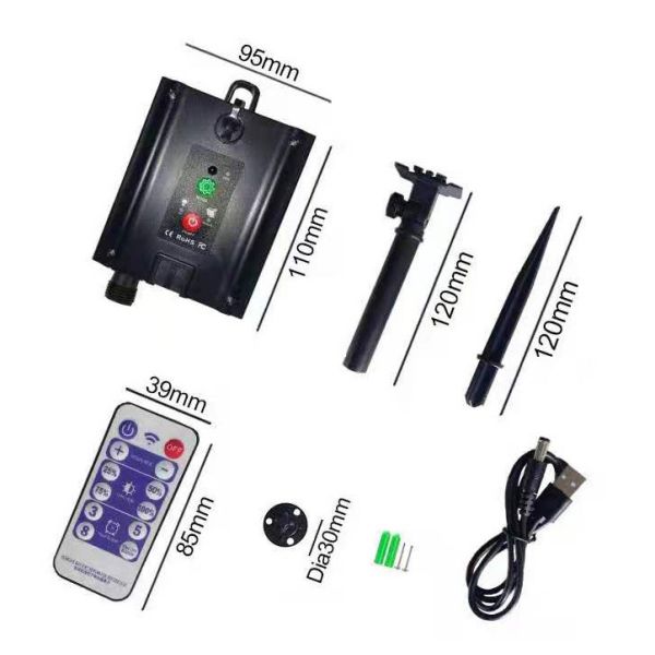 Christmas Wedding String Lights 7-102m Waterproof Warm White Battery/USB/Solar Operated