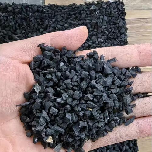 Premium SBR Rubber Granules with 60-70 ShoreA Hardness and 1.5g/cm3 Density for Breathable Sports Flooring