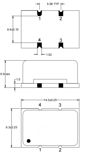 Осилятор Hcmos 40MHz-130MHz LT-CR Vcxo Осилятор высокая частота обновления