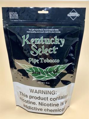 Customized CMYK Printed Aluminum PP PE Laminated Tobacco Bag with Gravure Printing