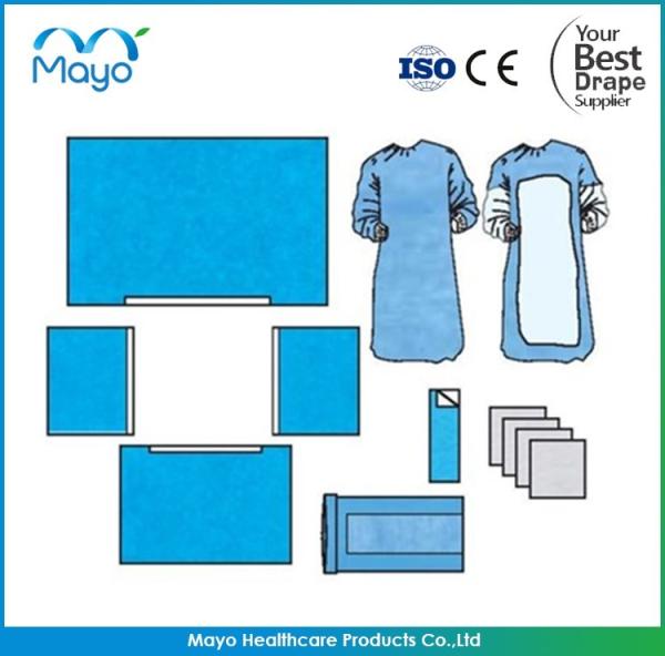 Surgical consumables hospital operation pack /universal drape packs