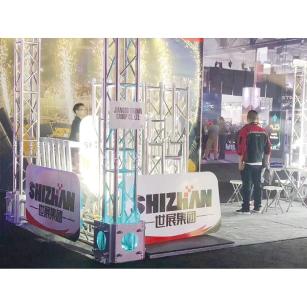 ronda de cristal portátil móvil de la decoración de la etapa 750kg/Sqm para la boda