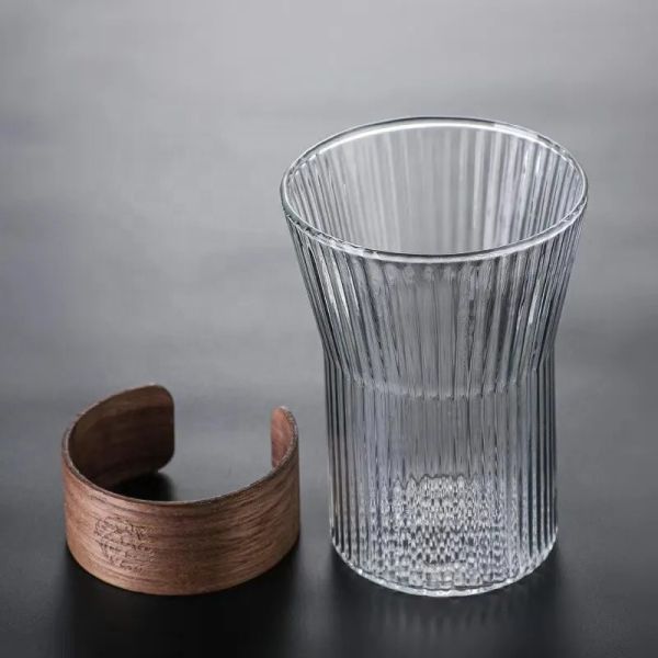 Modern Home Fashion Milk Cup Hot Selling Glass Water Coffee Mug Nice Drinkware For Home Bar