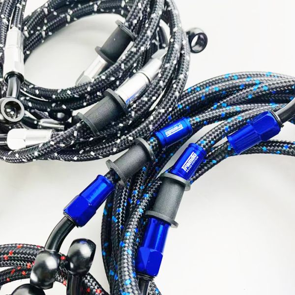 Давление разрыва фитингов 70Мпа тормозного шланга оплетки провода Ан3 1/8 автома