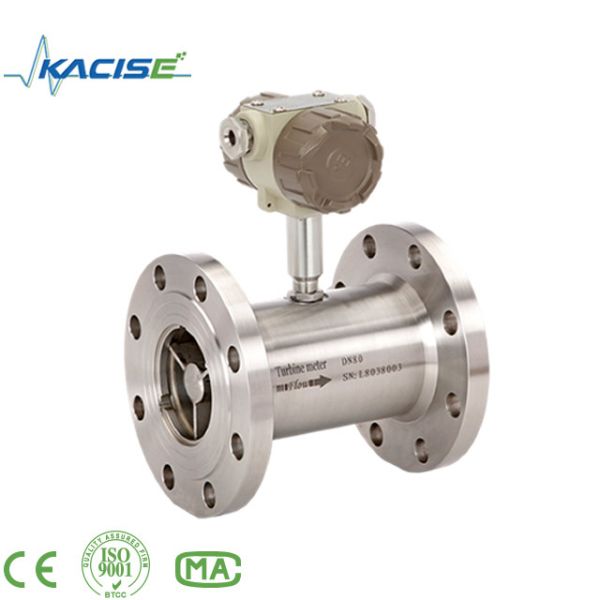 KTF-M Mini Turbine Diesel Fuel Meter with Horizontal Installation ±1% Accuracy and 20.0bar Max Pressure