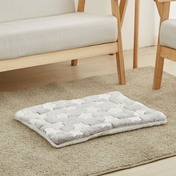 Polyester Dog Print Blankets And Throws Breathable Soft Dog Beds Washable Cover