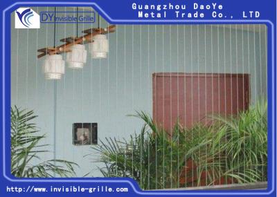 Anti oxidação Cat Safe Fixed Invisible Grille da grade de aço de nylon fixa da segurança do revestimento