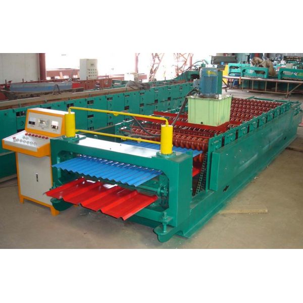 Алюминиевый толь металла панели крыши формируя машину, стальную машину толя