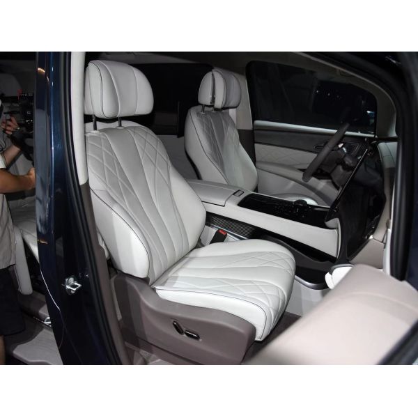 Места двери 7 автомобиля 5 версии большие MPV Denza D9 2022 EV 600 4WD Zunrong роскошные новые