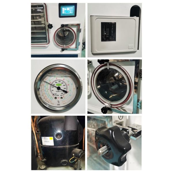 ZLGJ-50 Стандартный силиконовый оливковый пилотный лабораторный морозильный сушильщик