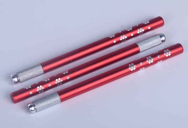 OEM Micro blade Hand Tool Eyebrow Tattoo Pen , 4 Colors Available Tattoo Drawing Pens