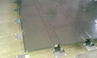 Fireproof and dustproof Steel Raised Floor Convenient dismounting and repeated use