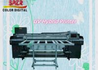 Imprimante hybride UV pour matériau plat et en rouleau Imprimante hybride UV rapide