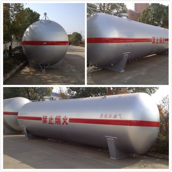 50 CBM Volume LPG Tank Trailer Pressure Vessel Tank Maintenance Free