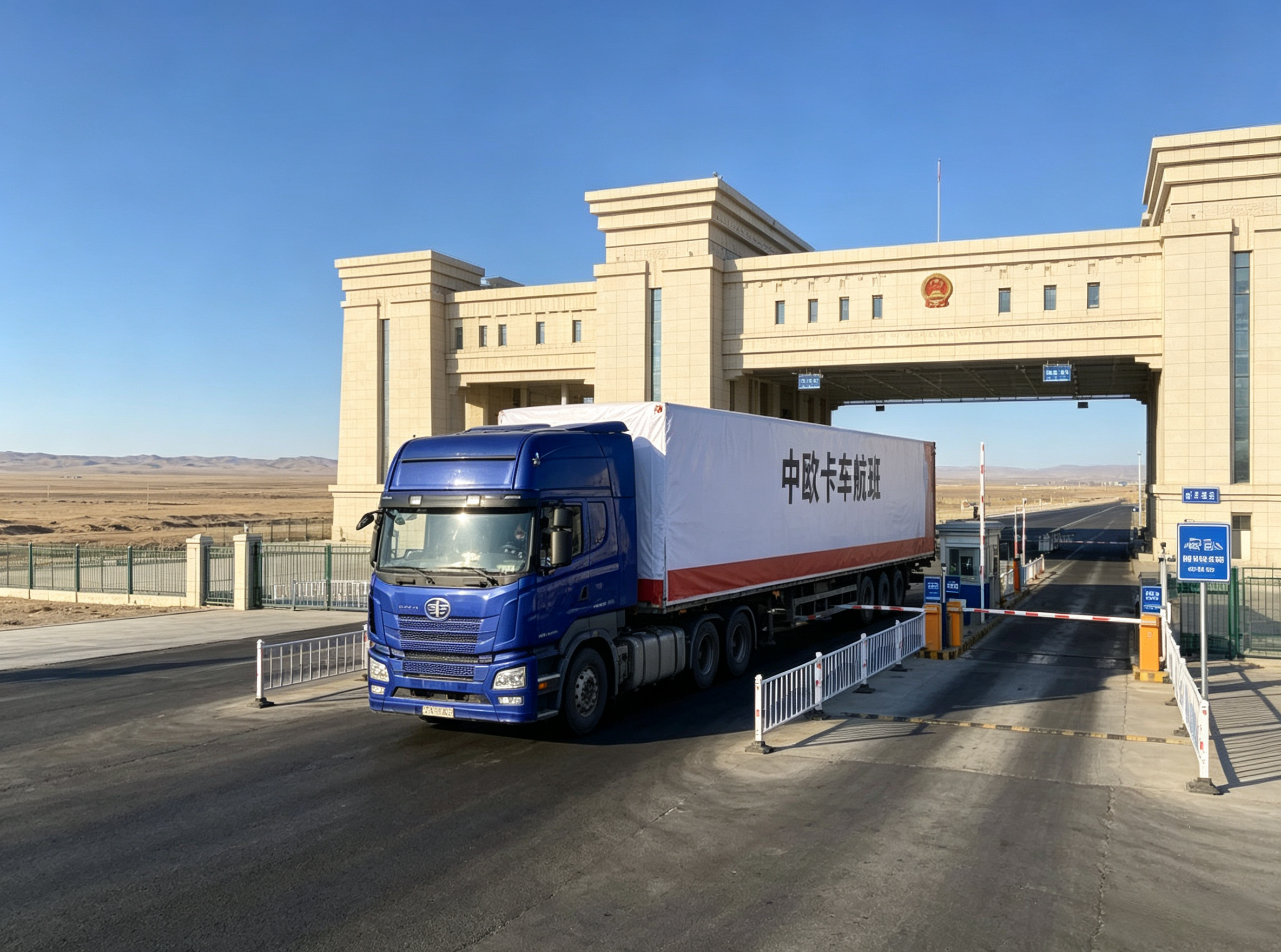 Shipping From China To France TIR Truck Freight Door To Door Freight Shipping
