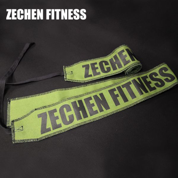 90cm 100 Cotton Wrist Wraps For Weight Lifting Green Back Squats Strap