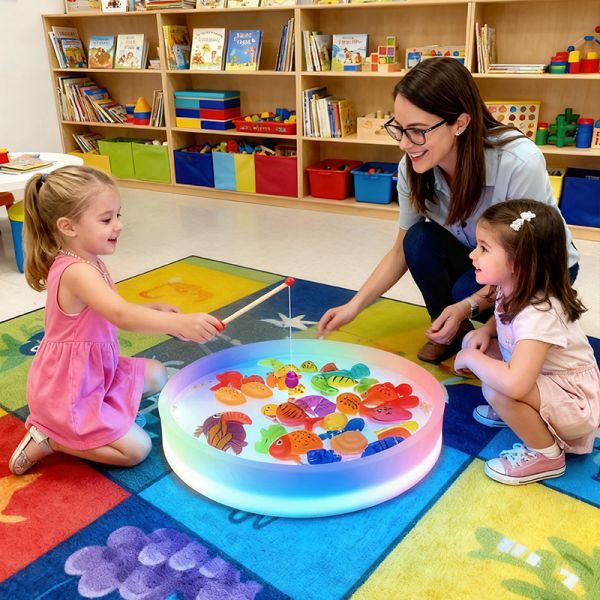 LED Sand Drawing Tray for Kids