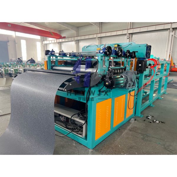 Heavy Duty Coil Straightening Cutting Machine 7.5kW Servo Motor and PLC Control System for Fast Production