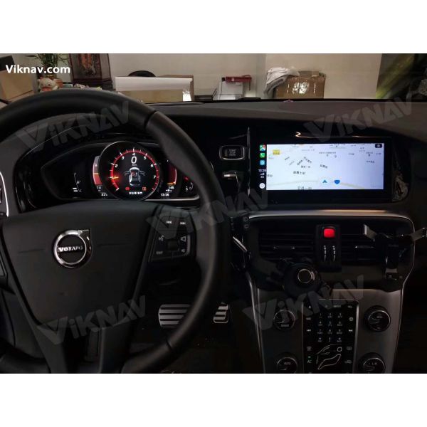 Viknav LHD LCD V40 Volvo Сенсорный экран 2011-2019 GPS навигация 1920x1200