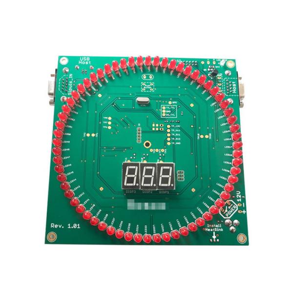 Halogen Free HASL SMD LED PCB Board For Metal Detector Led Display