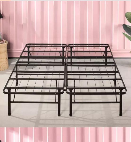 Metal Modern Bed Frame For Customer's Request Easy Storage For Bedroom Apartment
