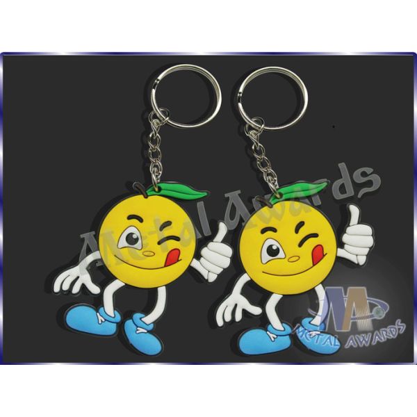 Professional Creative Custom Plastic Medallions For PVC Keychain Making