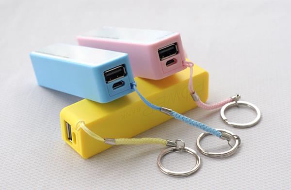 Manufacturer wholesale Portable USB Power Bank With 2600mAh Power Bank YDDY001