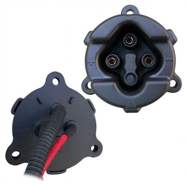 Штепсельная розетка 3 Pin поручая для тележки гольфа YMH