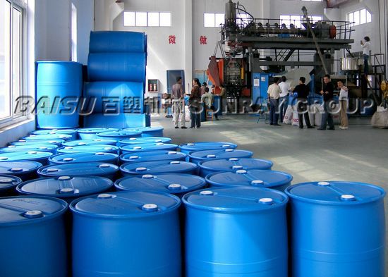 200 Liter Plastic Drum Automatic Blow Molding Machine Accumulating Type EBM SRB120B