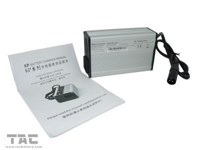 Aluminum Shell IEC Automatic Battery Chargers For LiFePO4 Battery Pack 24V / 36V
