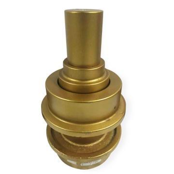 40Cr Excavator Carrier Roller , Excavator Bottom Roller HRC49 For Construction Works