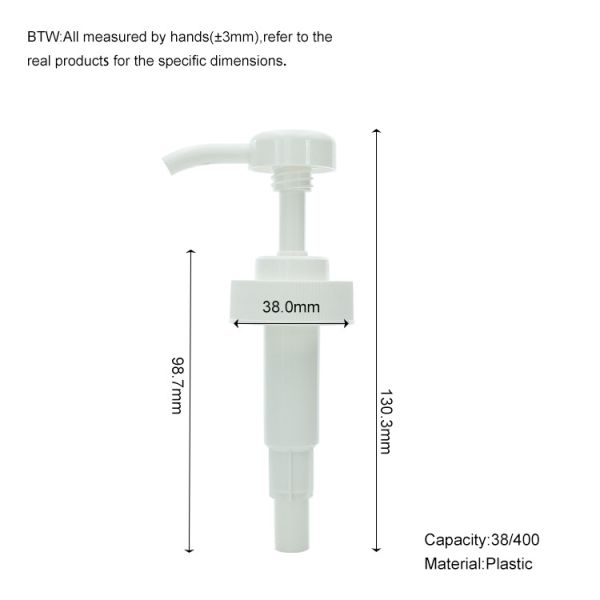 18мм белый конфеты распределитель насосные головки эффективно распределить конфеты соусы и сиропы