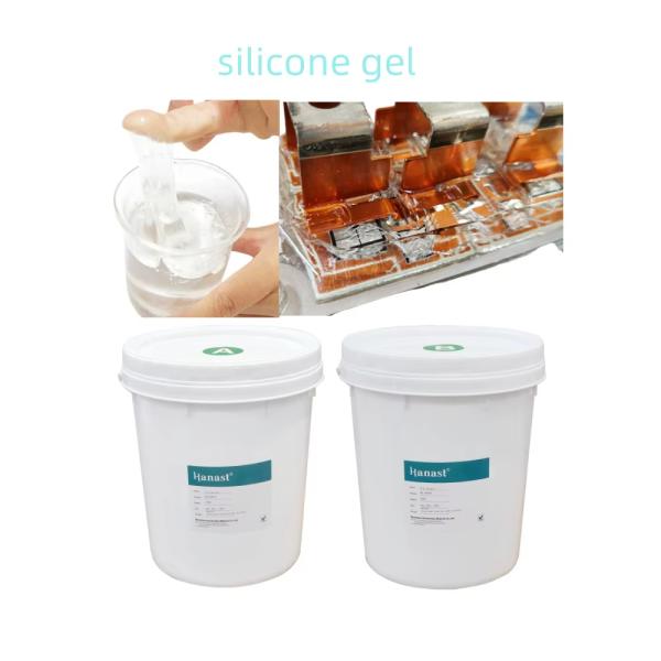 Transparent Insulation Electrical Potting Gel Silicone Liquid In Bulk