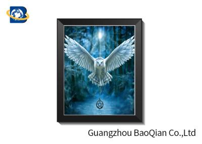 30 X 40 Cm 3D Lenticular Pictures With PS Frame / Custom Lenticular Printing