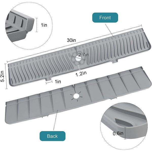 Прочный водоустойчивый брызговик раковины продукта кухни силикона для дома