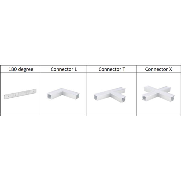 Каналы приведенные освещать прокладки освещения 50*90mm алюминиевые алюминиевые для вверх и вниз освещать профиль приведенный