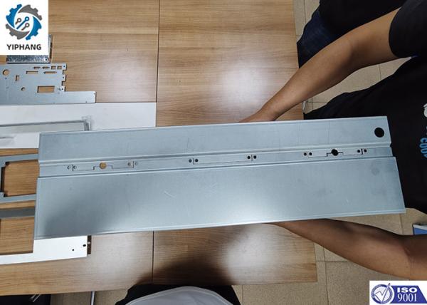 Custom SECC Precision Sheet Metal Fabrication Services Metal Box Cover ODM