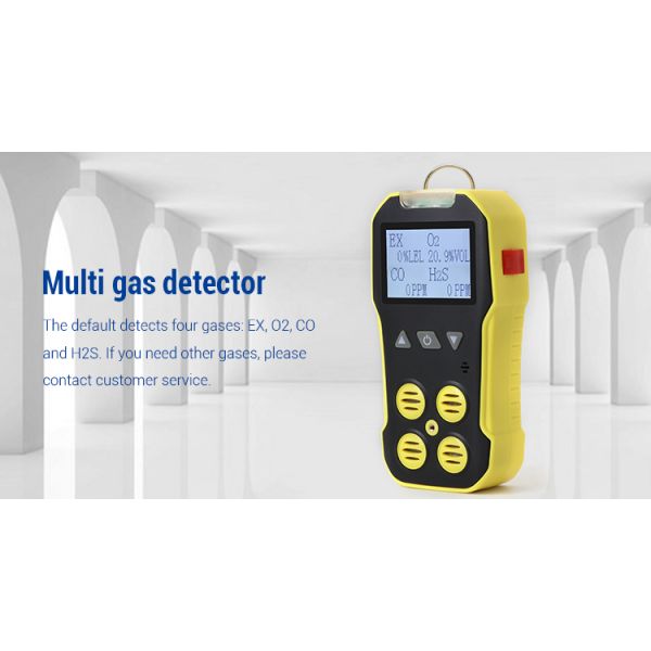 Waterproof Dustproof Bosean Gas Detector , Handheld Portable Multi Gas Monitor