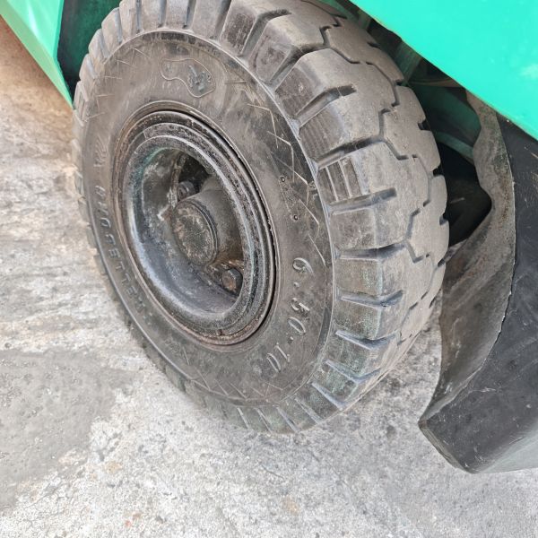 Diesel Forklift 3 Ton 3.5 Ton Used Montacargas Forklift With Nissan / Mitsubishi / Isuzu Engine