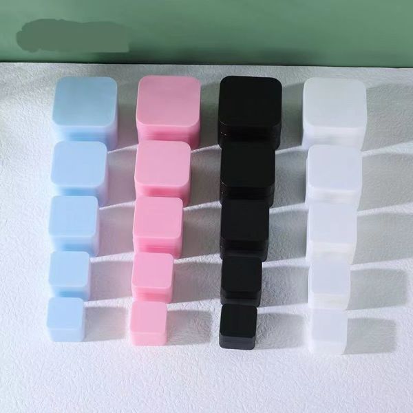 Square Shape 5ml 10ml 20ml 30ml 50ml Matte Mold Cream Jar Used for Skincare Package
